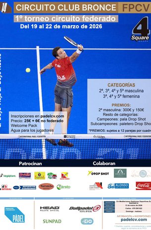 TORNEO CIRCUITO CLUB 4SQUARE INDOOR